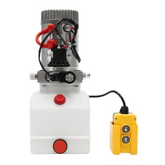 Electric Hydraulic Pump, Hydraulic Power Unit 12V, Single Acting Oil Pump 4/L