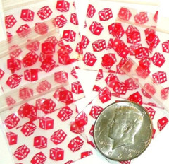 DIME BAGS – ELITE PATTERN MIX 1200pcs 1.5″ x 1.5″ APPLE 1515 ! (12 Packs x 100)
