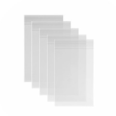 200ct Clear Cello Bags Adhesive 9” x 12” (22.9 x 30.5cm) – 1.4 Mil Extra Th…