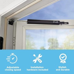 Pneumatic Door Closer for Out-Swinging Doors – Durable, Adjustable, Compact
