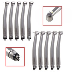 10*Askeadnt Dental Fiber Optic LED E-generator High Speed Handpiece Triple 4H