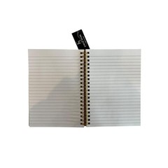 Aloha and Flowers Wooden Covered Notebook/Journal 5×7 Laser 80 Pages New W Tags