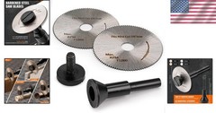 2 Inch Cut Off Wheel with Mandrel 100T Steel Disc for Wood Plastic Metal