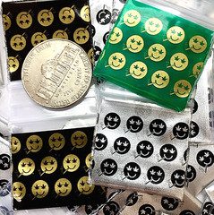 BaggiesSince1987 – 1010 Design Zip Bags Metallic 100PCS CASH 2C MIX, READ DETAIN