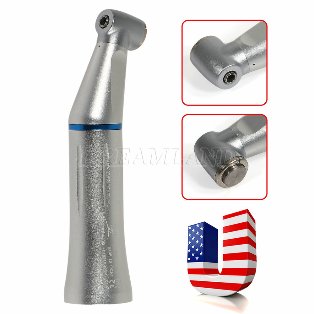 1:1 LED Optic/ NO-LED Contra Angle Low Speed Handpiece Push Fit NSK TZA Dental
