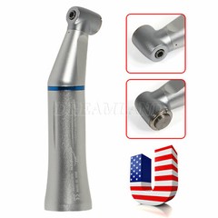 1:1 LED Optic/ NO-LED Contra Angle Low Speed Handpiece Push Fit NSK TZA Dental