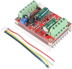 2*400W 6V-60V BLDC 3 Phase DC Brushless Motor Controller PWM Hall motor Control