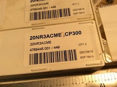 12 pc SECO 20NR3ACME CP300 ACME Thread Carbide Inserts EDP 75819 New (132)
