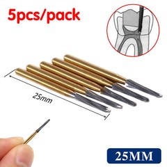 Dental Endo-Z Bur Carbide Tungsten Surgical Cutter Drill Burr 1.0*25mm 5pcs/pack