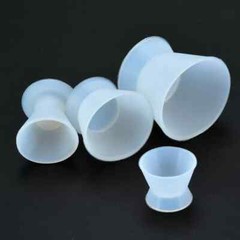 4Sets(16Pc) Dental Rubber Silicone Mixing Cup Acrylic Non-Stick Bowl Dappen Dish