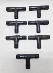 Spears Unbranded 1401-007 3/4×3/4×3/4″ PVC Insert Barbed Tee (Lot of 7)