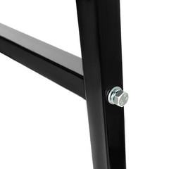 4PCS Black Cargo Shipping Container Shelving Shelf Brackets Universal 18″x60″