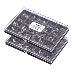 AZDENT Dental Orthodontic 1st Molar Bands with Buccal Tube Roth 0.022 16#-35#