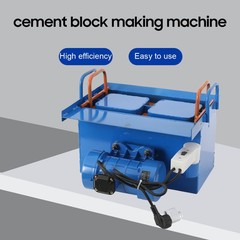 110V 550W Hollow Block Making Machine 2 Holes Brick Size 15.74X7.87X7.87inch