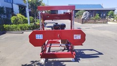 32″ Portable Sawmill 15HP 420cc RATO Gas Engines with E-Start Band Saw in US