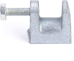 Beam Clamp, 50 Pcs 3/8″ Zinc Plated Iron Safety Beam Clamp, 13/16″ Jaw Opening