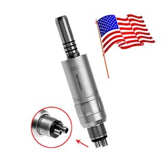Dental Midwest 4holes Slow Low Speed Air Motor Handpiece E-type Inner Channel