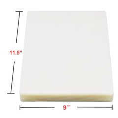 5Mil/3Mil Clear Thermal Laminating Pouches Letter 9″x11.5″ Size Laminator Sheets
