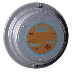 Edwards Signaling 340A-G5 Buzzer, Buzzer, Continuous, 24V Ac, 70 Db, Steel,