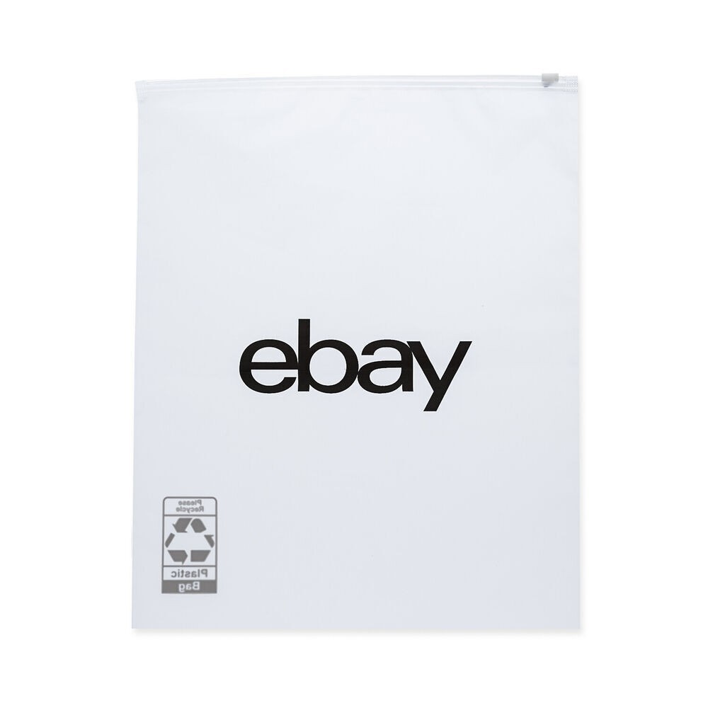 50-400 pcs 10″x12.5″ Frosted Zipper Clothing Bag Polyjacket/Polymailer UL ebay