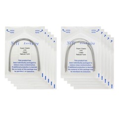 100pcs Dental Orthodontic Niti Arch Wire Natural Form Arches Round Rectangular