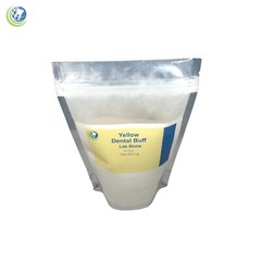 DENTAL LAB BUFF STONE GYPSUM TYPE III YELLOW ALL PURPOSE COMPOUND 1 Lb. (454 g)