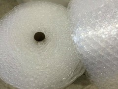 ZV 1/2″ x 12″ x 125′ 125FT Large Clear Bubble Padding Cushioning Wrap Roll