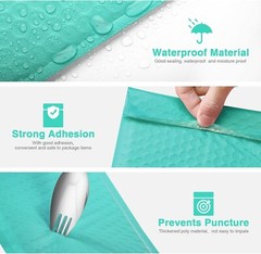 Poly Bubble Mailers 4×8″ 100pcs Small Padded Envelope Mailing Bags 4×7 Teal #000