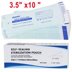 up to 7000 Sterilization Pouches 3.5 ” x 10 ” Dental Self Seal Pouch Bag