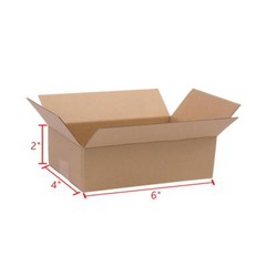 100~1000 6x4x2 Cardboard Packing Mailing Moving Shipping Boxes Corrugated Box