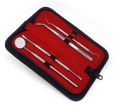 Dental Tartar Remover Plaque Calculus Teeth Cleaning Tools Scraper Scaler Mirror