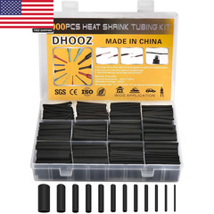 900Pcs Wire Heat Shrink Tubing Kit, Industrial Heat-Shrink Tubing for Wires, 2:1
