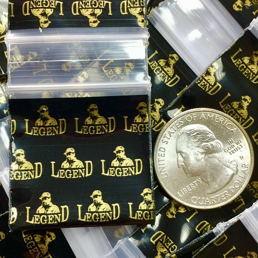 BaggiesSince1987 – 125125 Design Zip Bags 100 PCS 1.25″ “EL CHAPO”, READ DETAILS
