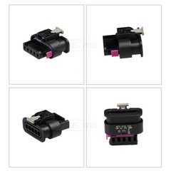 2/3/4/5/6 Pin Automotive Female Connector Plug Kit for VW Audi Seat Skoda BMW