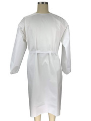 Disposable Isolation Gown Knee-Length Unisex Adult Professionals Healthcare Work