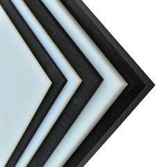 BuyPlastic Repro Black UHMW Polyethylene Plastic Sheet 1/2″ x 12″ x 48″