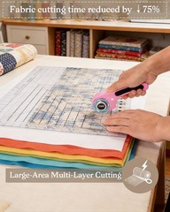 Clear Stripology XL Quilting Ruler 17.75″ x 22″ with Non-Slip Acrylic