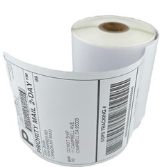 4 Rolls 4×6 Direct Thermal Shipping Labels – 250 per roll – 1000 labels