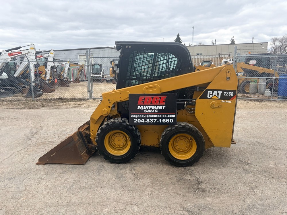 2016 CATERPILLAR 226D SKID STEER LOADER-BOBCAT, KUBOTA ETC
