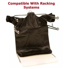 Member’s Mark Black T-Shirt Carryout Bags (1,000 ct.), Size 11.5″ x 6.5″ x 22″