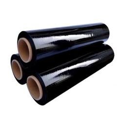 18″ x 1500′ 80 Gauge 4 Rolls Pallet Wrap Stretch Film Hand Shrink Wrap Black NEW