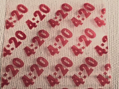 700 SMALL BAGGIES 1515 1.5″ X 1.5″ MINI RESEALABLE DESIGNER BAGS RED DICE