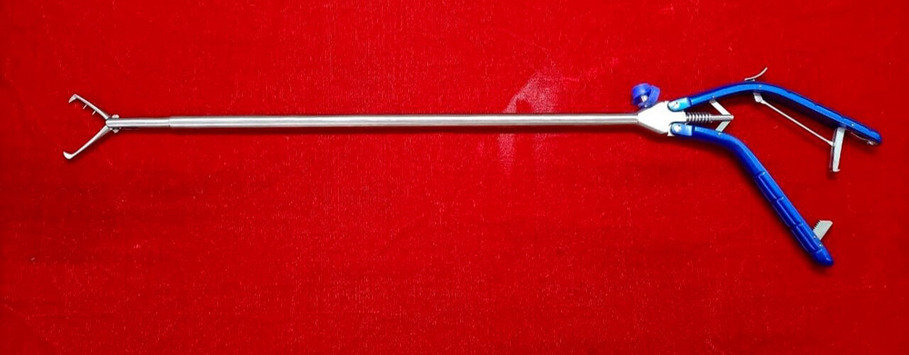 Laparoscopic Tenaculum 1×1 10mmx330mm Reusable High Quality Surgical Instruments