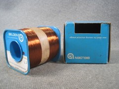 Belden Magnet Wire Lot of 4 Assorted Rolls As Listed Pictured and Weighed.