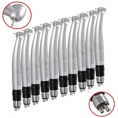 1-10 NSK Style Dental High Speed Turbine Handpiece with 4 Hole Coupler YBNK4