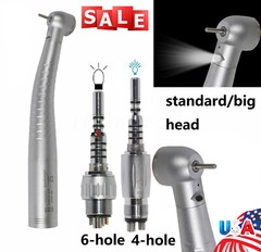 KaVo Type Dental Fiber Optic Handpiece High Speed LED Quick Coupler 4H/6H Swivel