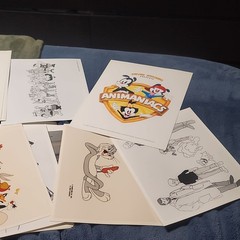 MTV Zipper Binder Portfolio with Various cartoon cells. read description