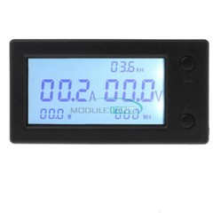 DC 0-300V 50/100/200/400A Voltage Current Power Meter STN LCD Hall Coulombmeter