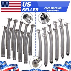 1/10 NSK Style Dental LED E-generator Fiber Optic High Speed Handpiece Turbine