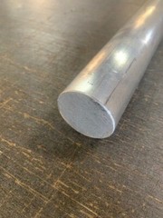 1-1/2″ Diameter Aluminum Rod x 10″ Long, 6061 Aluminum Round Bar